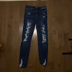American eagle ripped jeans